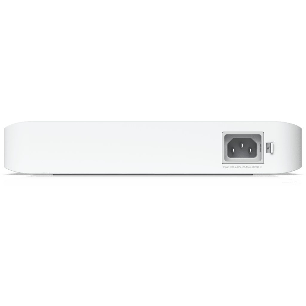 UniFi Switch USW-Pro-8-POE Capa 3, 8 puertos PoE 802.3at/bt + 2 puertos 1/10G SFP+, 120W, pantalla táctil informativa