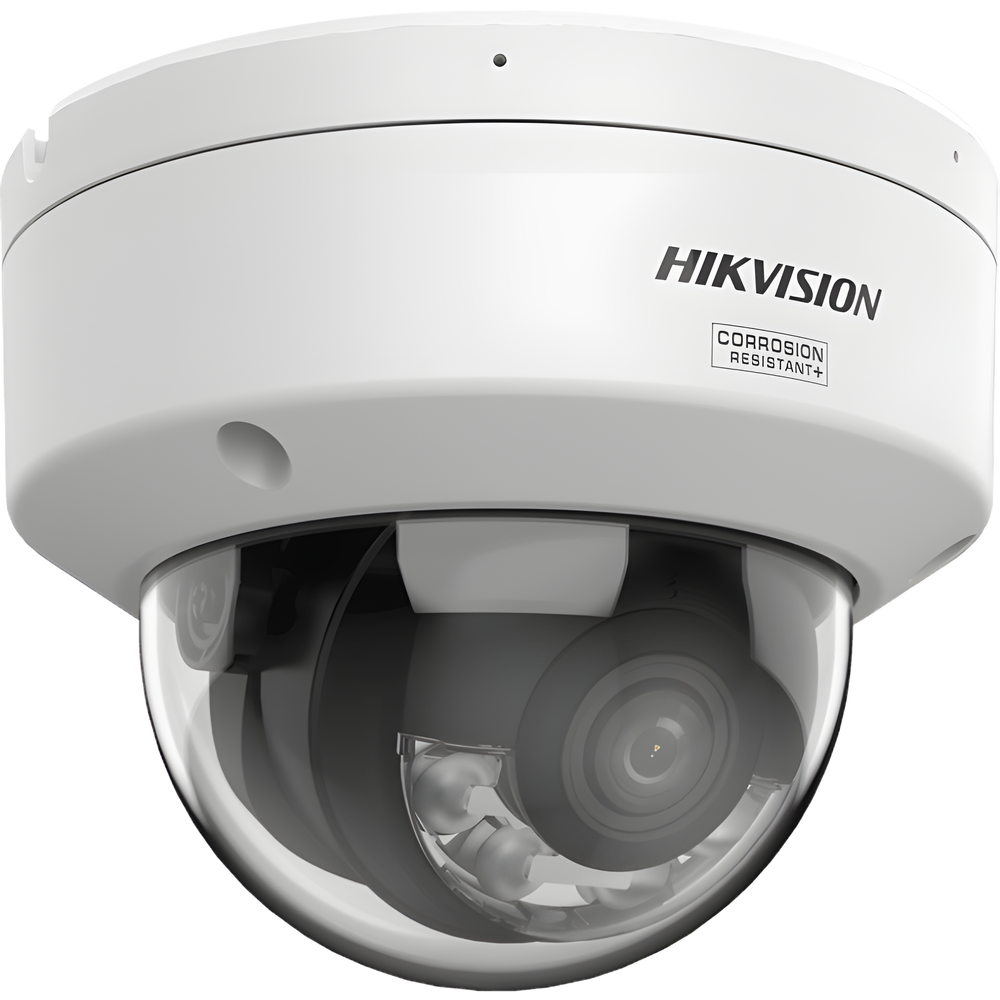 [Dual Light + ColorVu 3.0 + HikAI] Domo IP 8 Megapixel / Lente 2.8 mm / 30 mts IR + Luz Blanca / 2 Microfonos Integrados / Exterior IP67 / WDR 130 dB