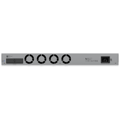 UniFi Switch USW-Pro-Aggregation, Capa 3 con 28 puertos SFP+ 10G y 4 SFP28 25G, 760 Gbps y pantalla táctil LCM 1.3''