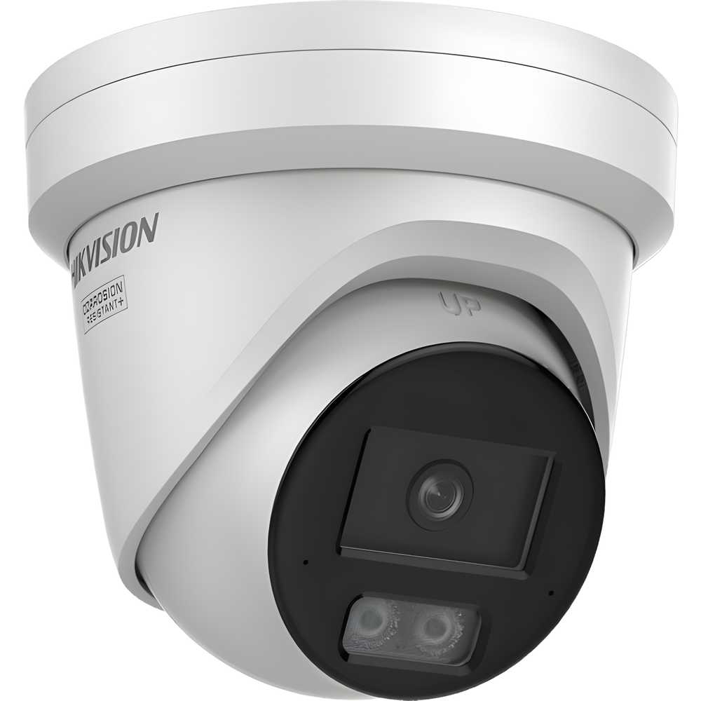 [Dual Light]Turret IP 12 Megapixel / Lente 2.8 mm / 30 mts Luz Blanca + 30 mts IR / ACUSENSE / Exterior IP67 / WDR 120 dB / PoE / ONVIF / Micro SD