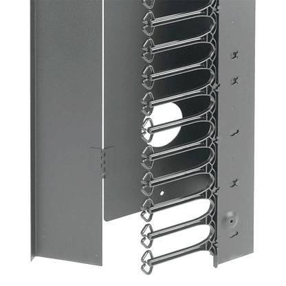 Gabinete Rack ProLine ConnecTek 42 UR / 2000 x 800 x 1100 mm Con Capacidad 1134 kg Acero, Color Negro Con Organizadores Laterales Frontal y Traseros
