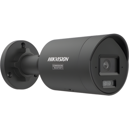 [Dual Light + ColorVu 3.0 + HikAI] Bala IP 6 Megapixel / Lente 2.8 mm / 40 mts IR + Luz Blanca / 2 Microfonos Integrados / Exterior IP67 / WDR 130 dB