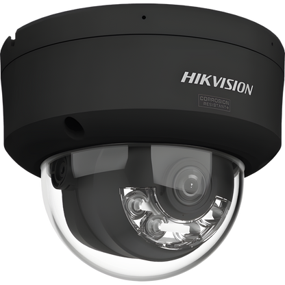 [Dual Light + ColorVu 3.0 + HikAI] Domo IP 6 Megapixel / Lente 2.8 mm / 30 mts IR + Luz Blanca / 2 Microfonos Integrados / Exterior IP67 / WDR 130 dB