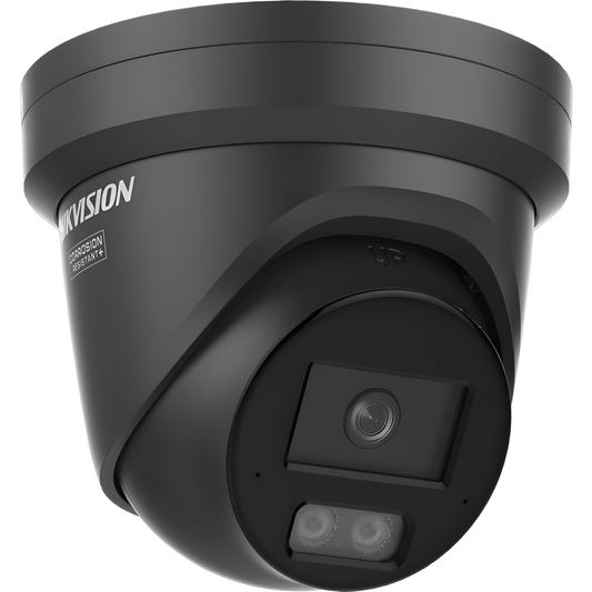[Dual Light + ColorVu 3.0 + HikAI] Turret IP 4 Megapixel / Lente 2.8 mm / 30 mts IR + Luz Blanca / 2 Microfonos Integrados / Exterior IP67 / WDR 130