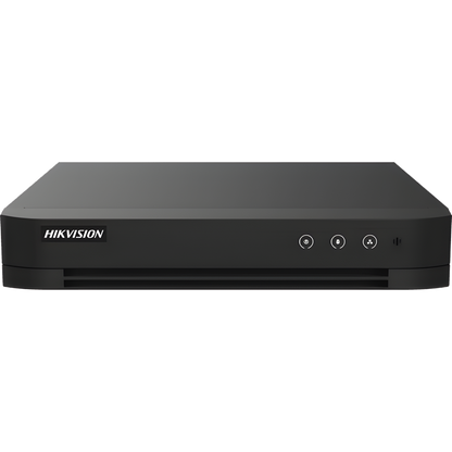 [Audio Bidireccional] DVR 8 Canales TurboHD + 2 Canales IP / 2 Megapixel (1080p) Lite / Acusense Lite (Evita Falsas Alarmas) / Audio por Coaxitron