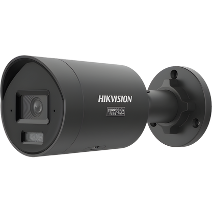 [Dual Light + ColorVu 3.0 + HikAI] Bala IP 6 Megapixel / Lente 2.8 mm / 40 mts IR + Luz Blanca / 2 Microfonos Integrados / Exterior IP67 / WDR 130 dB
