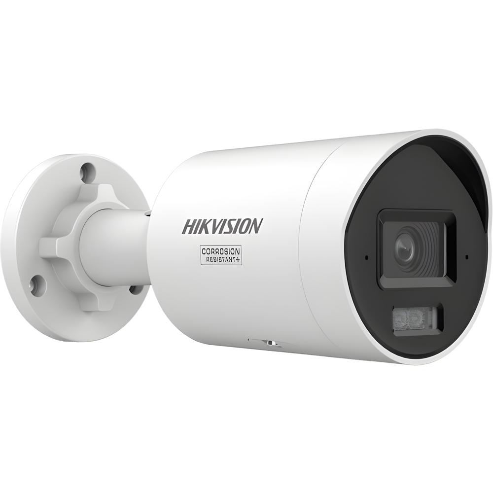 [Dual Light + ColorVu 3.0 + HikAI] Bala IP 8 Megapixel / Lente 2.8 mm / 40 mts IR + Luz Blanca / 2 Microfonos Integrados / Exterior IP67 / WDR 130 dB