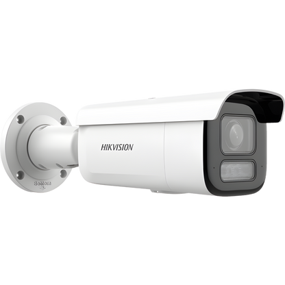 [Dual Light + 2 Micrófonos Integrados] Bala IP 8 Megapixel (4K) / Lente Motorizado 2.8-12 mm / 60 m Luz Blanca + 60 m IR / AcuSense / Exterior IP67