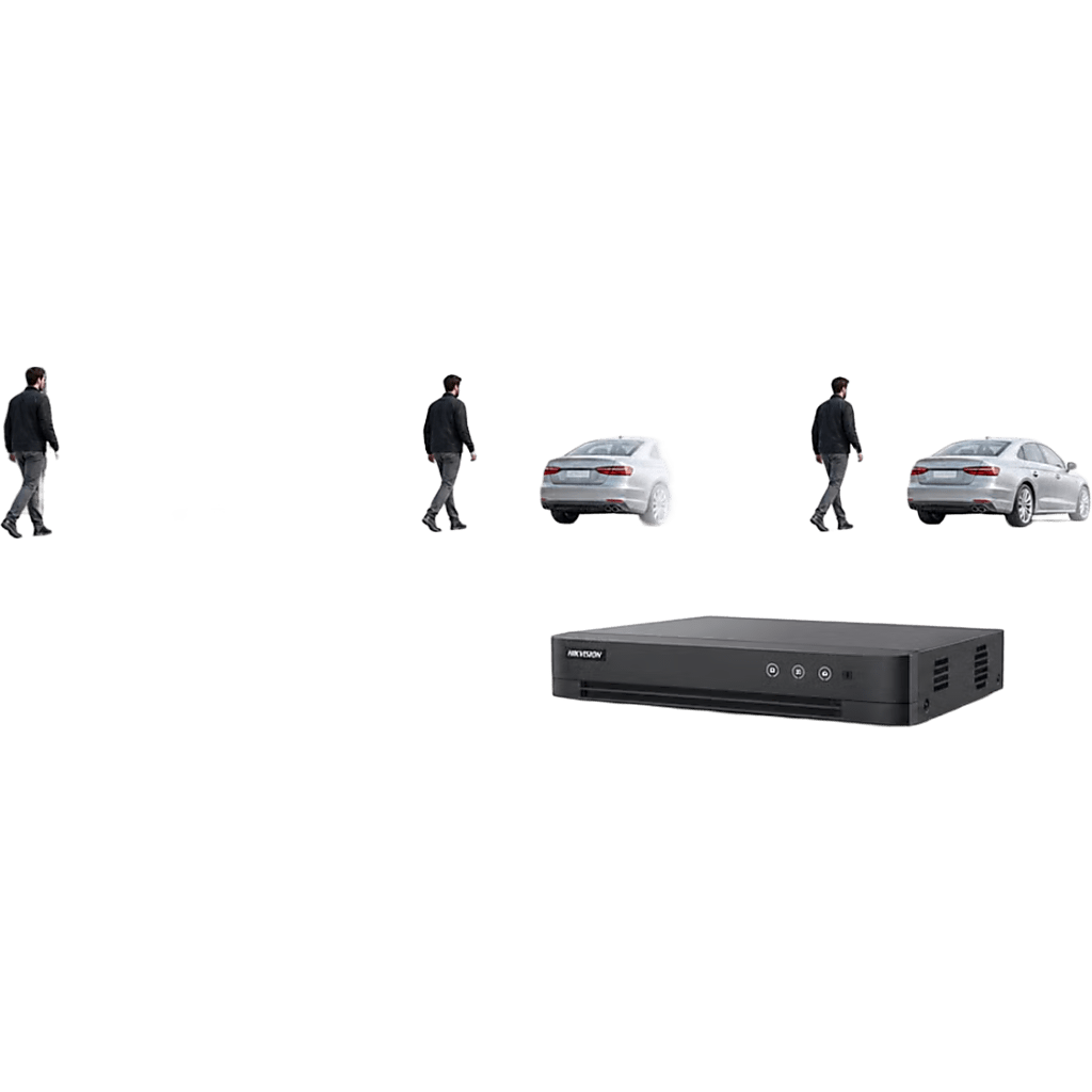 DVR 4 Canales TURBOHD + 2 Canales IP / 5 Megapixel Lite - 3K Lite / Audio Bidireccional / GUANLAN / Reconocimiento Facial / ACUSEARCH / 1 Bahia de