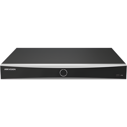[AcuSearch] NVR 12 Megapixel (4K) / 32 canales IP / AcuSense (Evita Falsas Alarmas) / Reconocimiento Facial / 2 Bahías de Disco Duro / HDMI en 4K