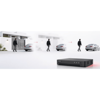 DVR 4 Canales TURBOHD + 2 Canales IP / 5 Megapixel Lite - 3K Lite / Audio Bidireccional / GUANLAN / Reconocimiento Facial / ACUSEARCH / 1 Bahia de