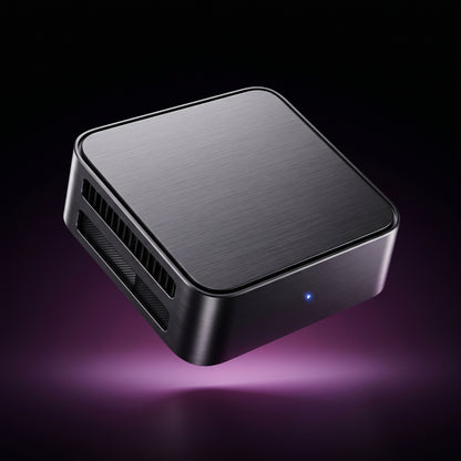 Mini estación de trabajo (Mini PC) / AMD Ryzen 7 7735HS / Wi-Fi 6 / Bluetooth 5.2 / 16 GB DDR5 / 512 GB SSD / Windows 11 / 128 mm × 128 mm × 42 mm