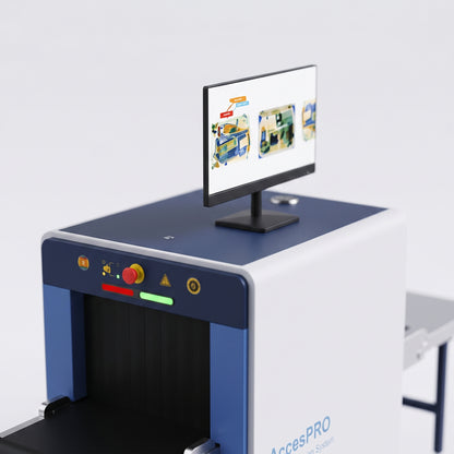 Sistema de Inspección por Rayos X AP5030H / Túnel 50x30 cm / Detección de Explosivos y Materiales Orgánicos / Monitor LCD 21.5" / Zoom 32x / Memoria