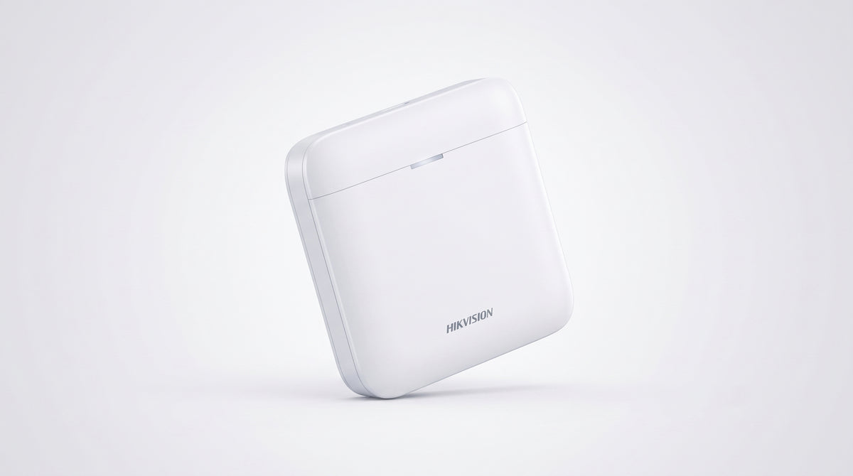 (AX PRO) Panel de Alarma Inalámbrico de Hikvision / Soporta 48 Zonas / GSM 3G/4G, Wi-Fi y Ethernet / Incluye Batería de respaldo / Compatible con los