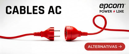 Cable de Alimentación Eléctrica para 120-240 Vca | 5 metros