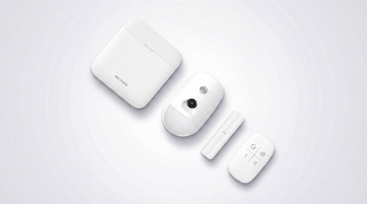 (AX PRO) KIT de Alarma AX PRO / Incluye: 1 Hub con bateria de respaldo / 1 Sensor PIR con Cámara / 1 Contacto Magnético / 1 Control Remoto / WiFi