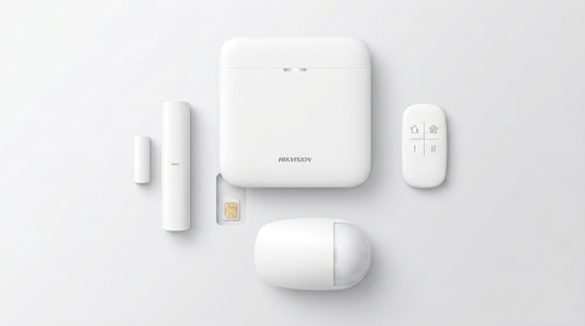 (AX PRO) KIT de Alarma AX PRO con GSM (3G/4G) / Incluye: 1 Hub con bateria de respaldo / 1 Sensor PIR / 1 Contacto Magnético / 1 Control Remoto /1