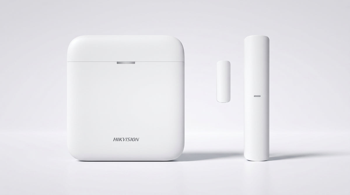 (AX PRO) KIT de Alarma AX PRO / Incluye: 1 Hub con batería de respaldo / 1 Contacto Magnético / Wi-Fi / Compatible con Hik-Connect P2P