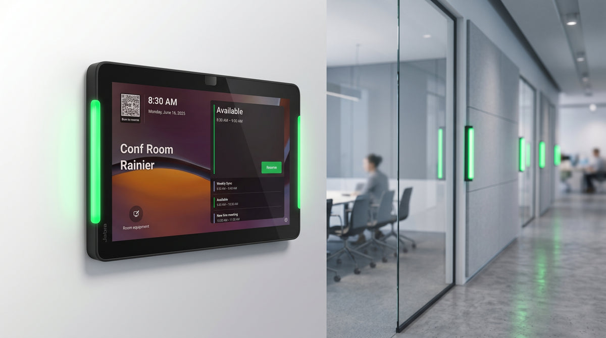 Panel de Programación de Salas / Pantalla Táctil 10.1" / Resolución 1920x1200 / Android 13 / PoE IEEE 802.3af / Wi-Fi 802.11ac / Bluetooth 5.2