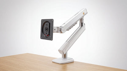 Brazo Ergonómico para Monitor A5-XS / Soporte 17\" a 32\" / VESA 75x75 y 100x100 mm / Carga 2-7 kg (4.4-15.4 lbs) / Ajuste de Tensión / Rotación ±90°