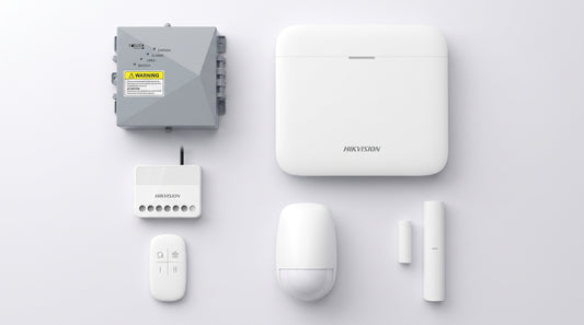 (AX PRO + YONUSA) KIT de Alarma AX PRO / Incluye: 1 Hub con bateria de respaldo / 1 Energizador 2500Mts Lineales / 1 Relevador 0 a 36 Vcc (Max. 5 A)