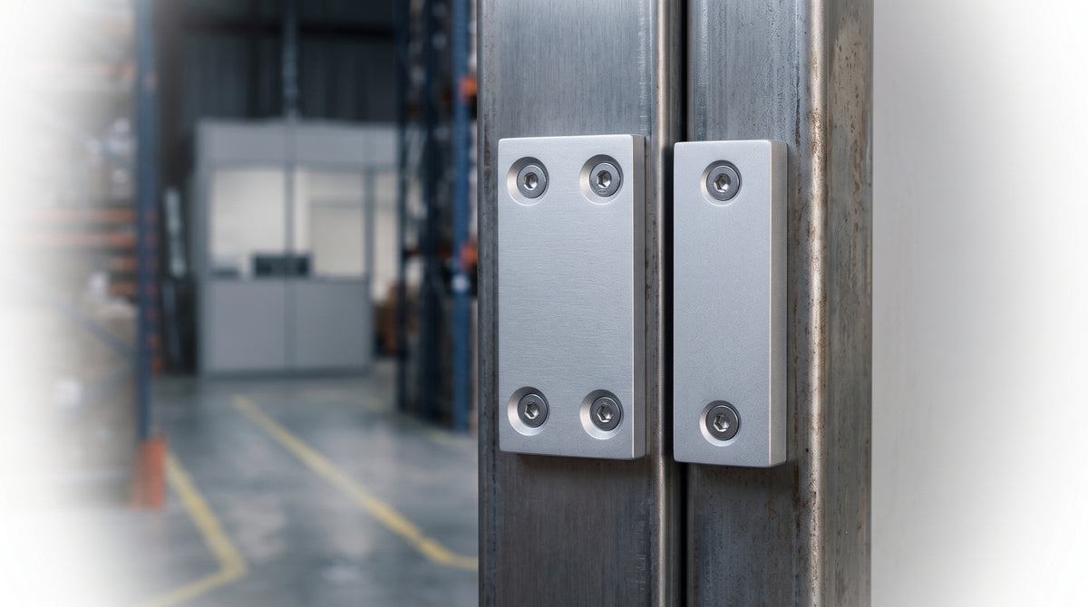 Contacto Magnético Metálico Cableado / Puertas y Ventanas / Gap 3.5 cm / Normalmente Cerrado / Hikvision