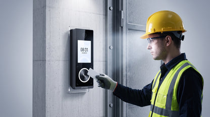 Terminal Facial MinMoe WiFi y PoE con Tarjetas PROX EM / Boton de Llamada / Exterior IP65 / 1000 Rostros / HIK-IA / HikConnect Teams