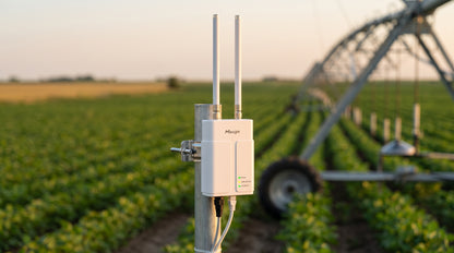Gateway LoRaWAN para Exterior / 8 Canales / IP67 / 4G LTE / GNSS / PoE / Alcance 15 km / para BMS con BACnet y Modbus