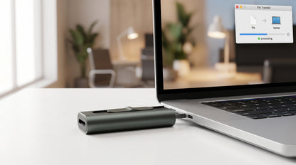 Memoria USB Dual impulsado por SSD Core / 512 GB / USB-C y USB-A / 1000 MB/s de Escritura