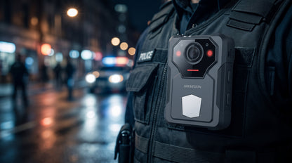Body Camera Portátil / Grabación a 2K (4 Megapixel) / Pantalla 1.77" TFT / Fotos de Hasta 40 Megapixel / IP67 / H.265 / 128 GB de Almacenamiento