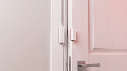 Contacto magnético para puertas y ventanas con cable de 45 cm color blanco / GAP: 13 mm