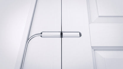 Contacto Magnético de Empotrar / GAP 19 mm / Switch NC / Puertas y Ventanas de Madera y Aluminio / Color Blanco / 12VCC