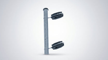Aislador de Esquina para Cercos Eléctricos / 18 kV / Resinas Vírgenes / Resistencia 7.5-10.2 kg / Anti UV / 66 mm x 31.6 mm
