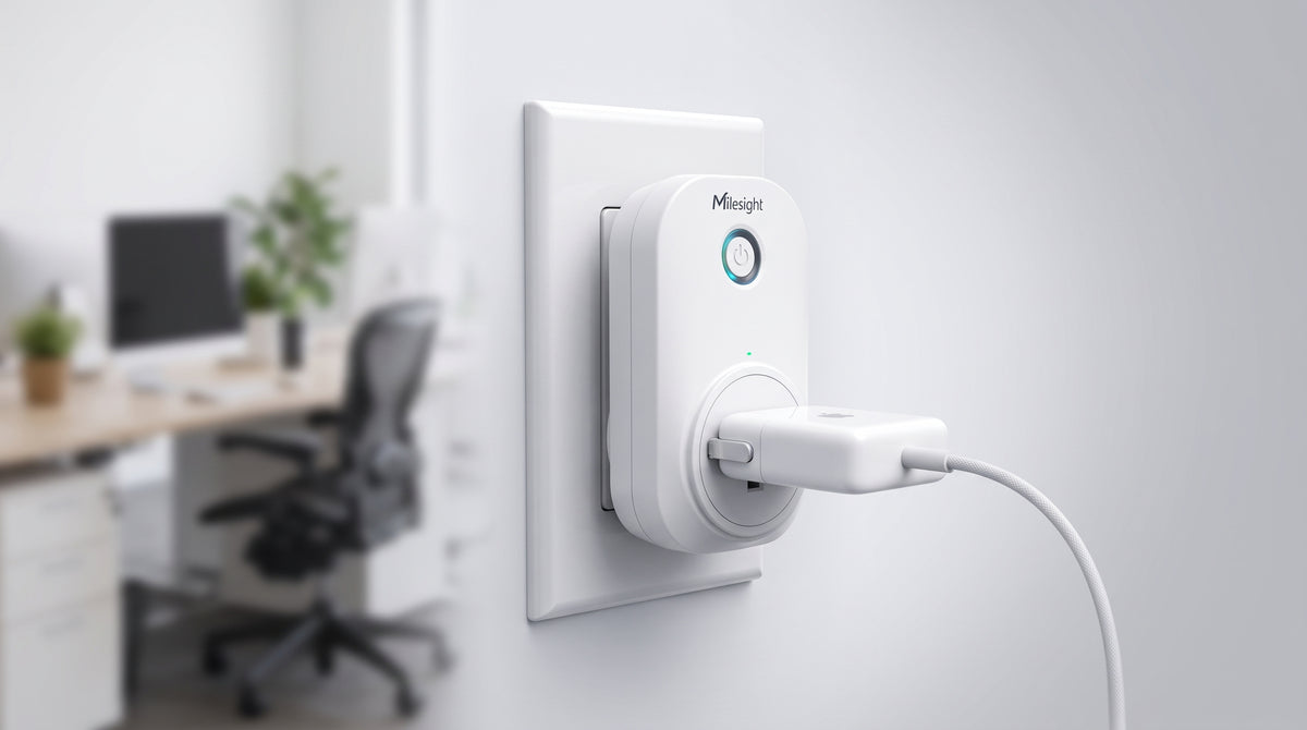 Tomacorriente Inteligente LoRaWAN / Control de Energía y Automatización / Medición de Consumo / Protección contra Sobrecarga