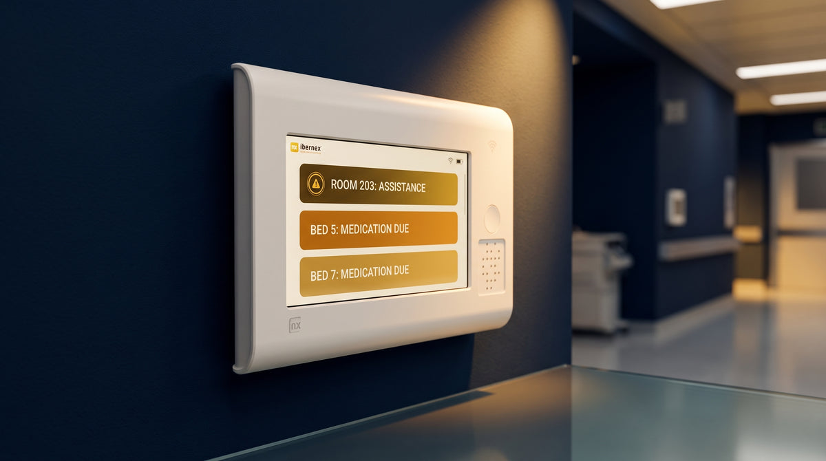 IBERNEX NX1075 — Consola IP de Control para Enfermería