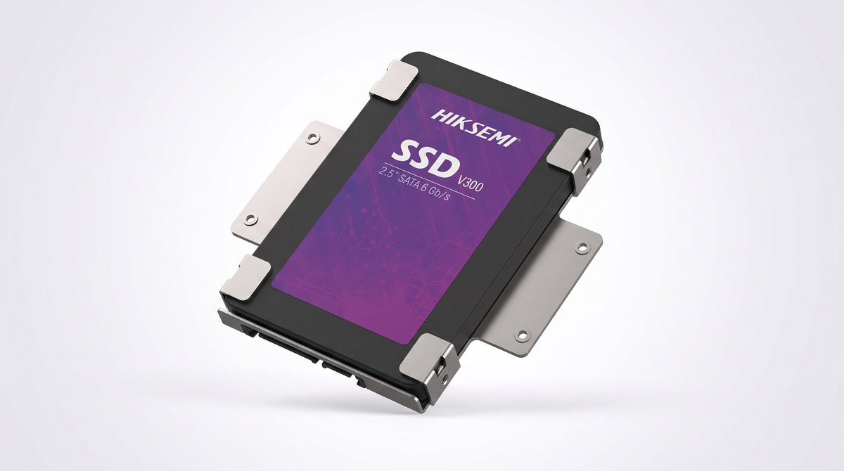 SSD para Videovigilancia / 1 TB / 2.5" / SATA III / Lectura 560 MB/s / Escritura 520 MB/s / Uso 24/7 / Incluye Base