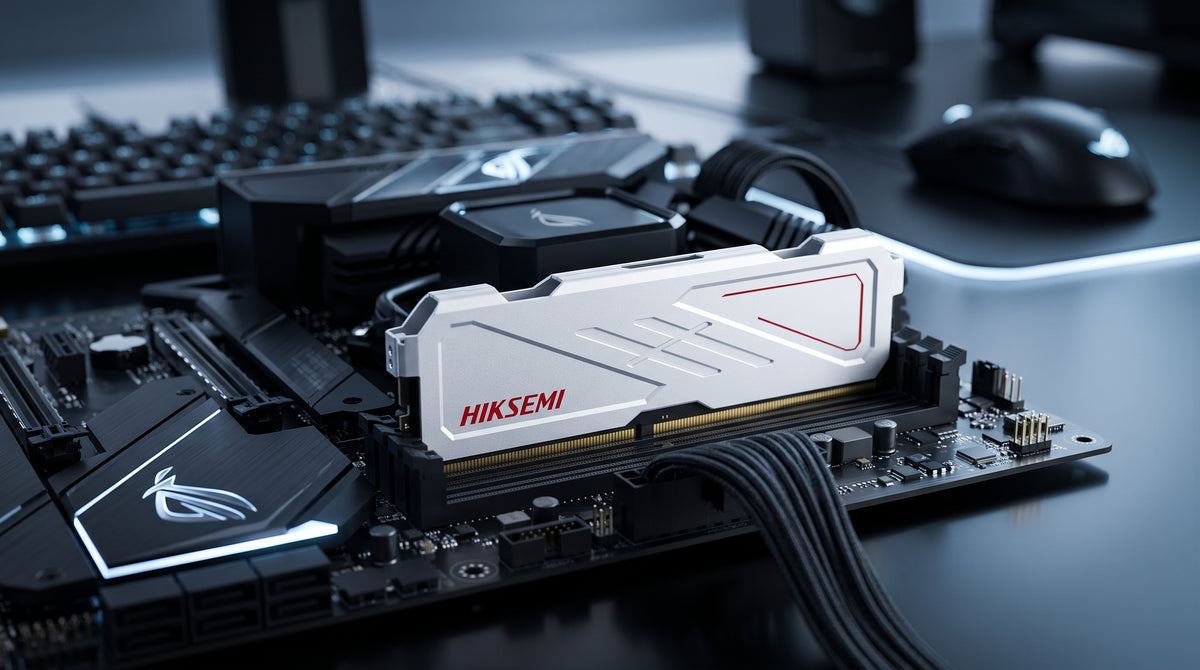 HIKSEMI ARMOR DDR4 16 GB / 3200 MHz / UDIMM 288 Pines / Intel XMP 2.0 / PC Gaming y Workstation (Blanco)