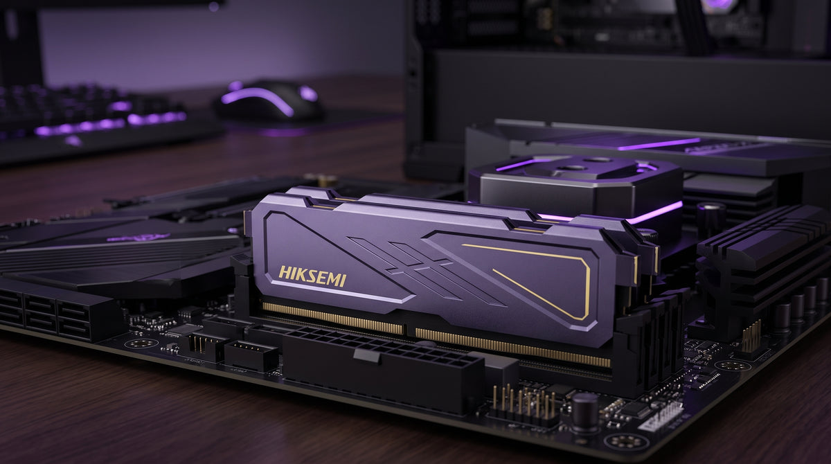 HIKSEMI ARMOR DDR4 16 GB / 3200 MHz / UDIMM 288 Pines / Intel XMP 2.0 / PC Gaming y Workstation (Morado)