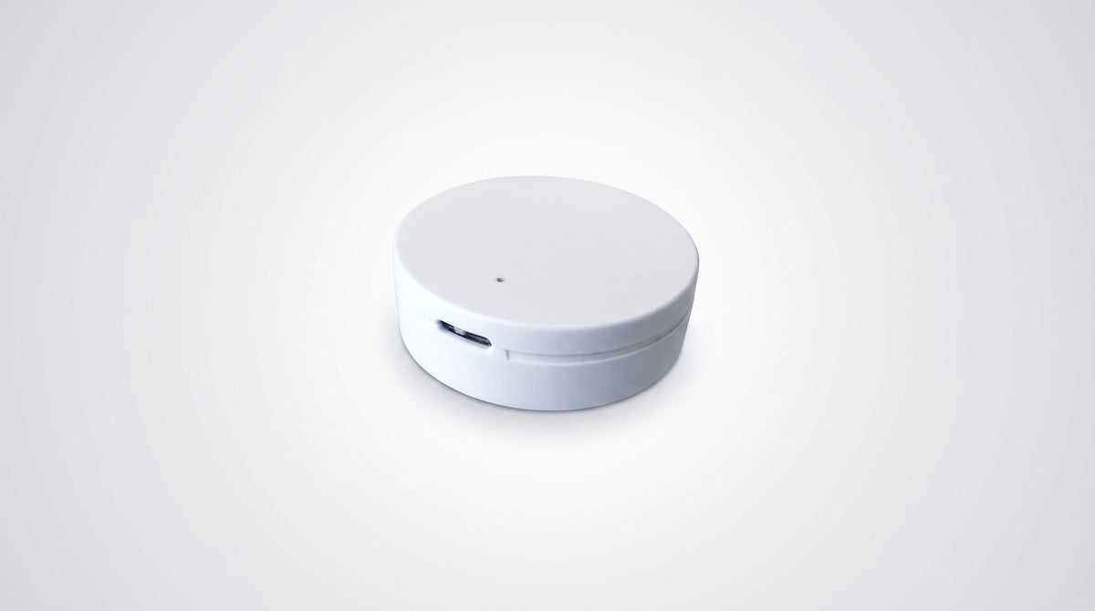 Sensor Pickup Inalámbrico XF-P3W / Blanco / Acelerómetro / 8-10 m / Batería 2+ Años / 2.4 GHz / 32 mm