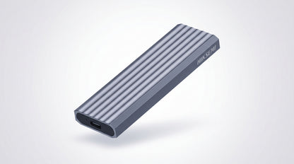 Carcasa para SSD M.2 NVMe / USB 3.2 Gen2 Type-C / 10 Gbps / Soporta 2230 2242 2260 2280 / Aleación de Aluminio / Disipación Térmica