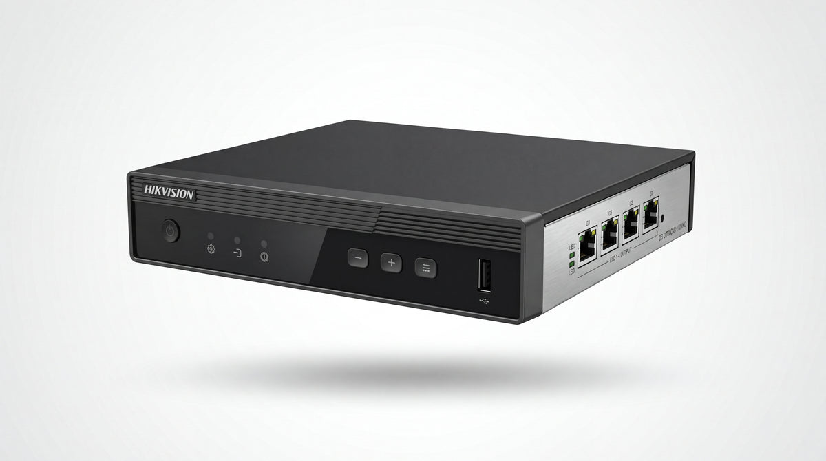 Controlador LED para Videowall / Configuración WEB / 4 Puertos RJ45 / Hikvision