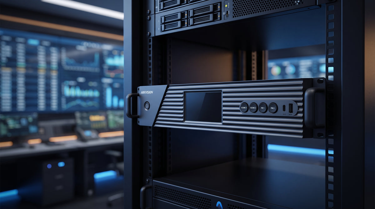 Chassis Controlador de Video Wall / 6 Slots / 2U Rack / 4K Ultra HD / Hot-Swappable / Touch LCD 4.5" / Genlock Sync / 8 Videowalls / 128 Escenas