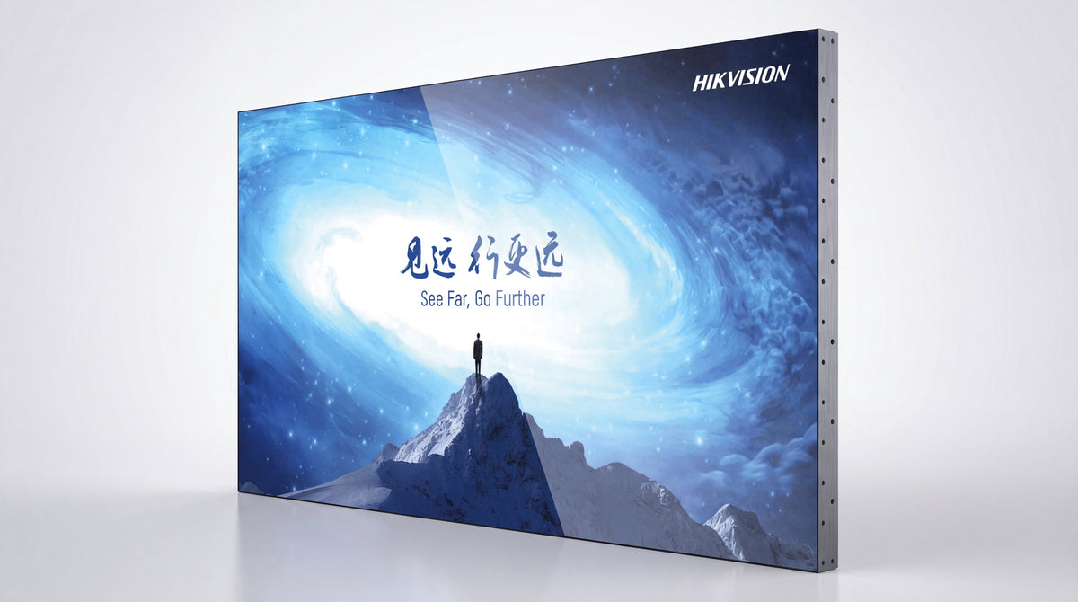 Pantalla LCD 46" para Videowall / Bisel Ultraestrecho 2.5 mm / Daisy Chain HDMI sin Software / Full HD 1080p / 500 cd/m² / Operación 24/7