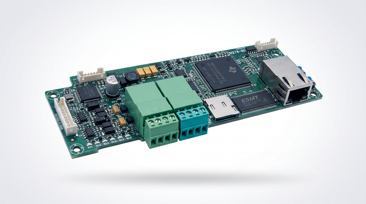 Módulo de Comunicaciones Seriales y TCP-IP / 2x RS232 + 2x RS485 + Ethernet LAN / Protocolos ESPA444-PASO-WEB-SMART / Email + Web + Video ONVIF +