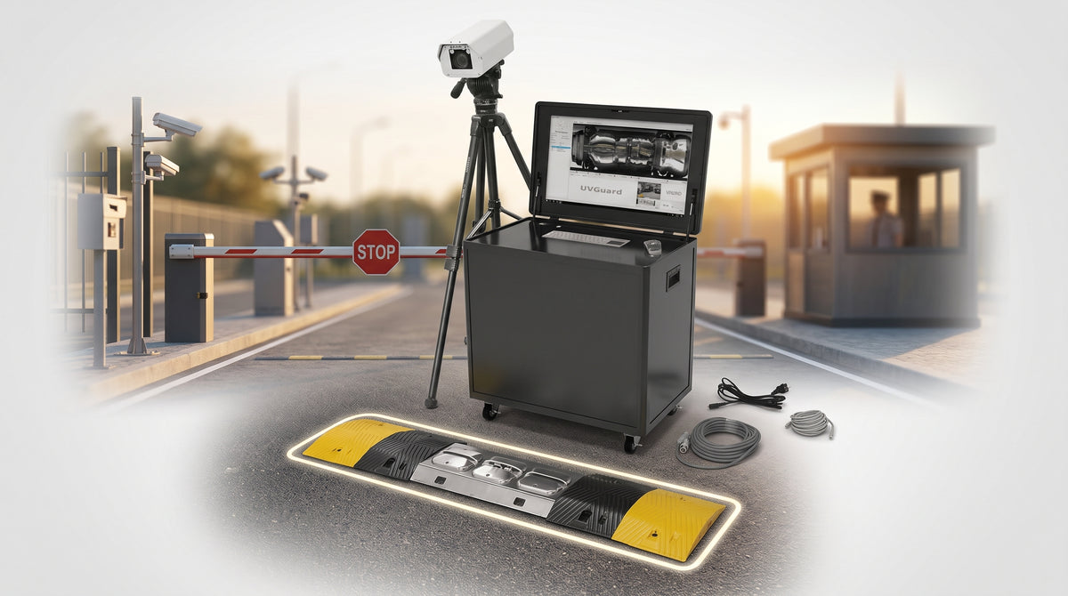 Sistema de Escaneo Subvehicular AP300-M / Dual Mode Area Scan + Line Scan / Resolución 10000×4096 / Reconocimiento de Placas LPR / Captura >99.9%