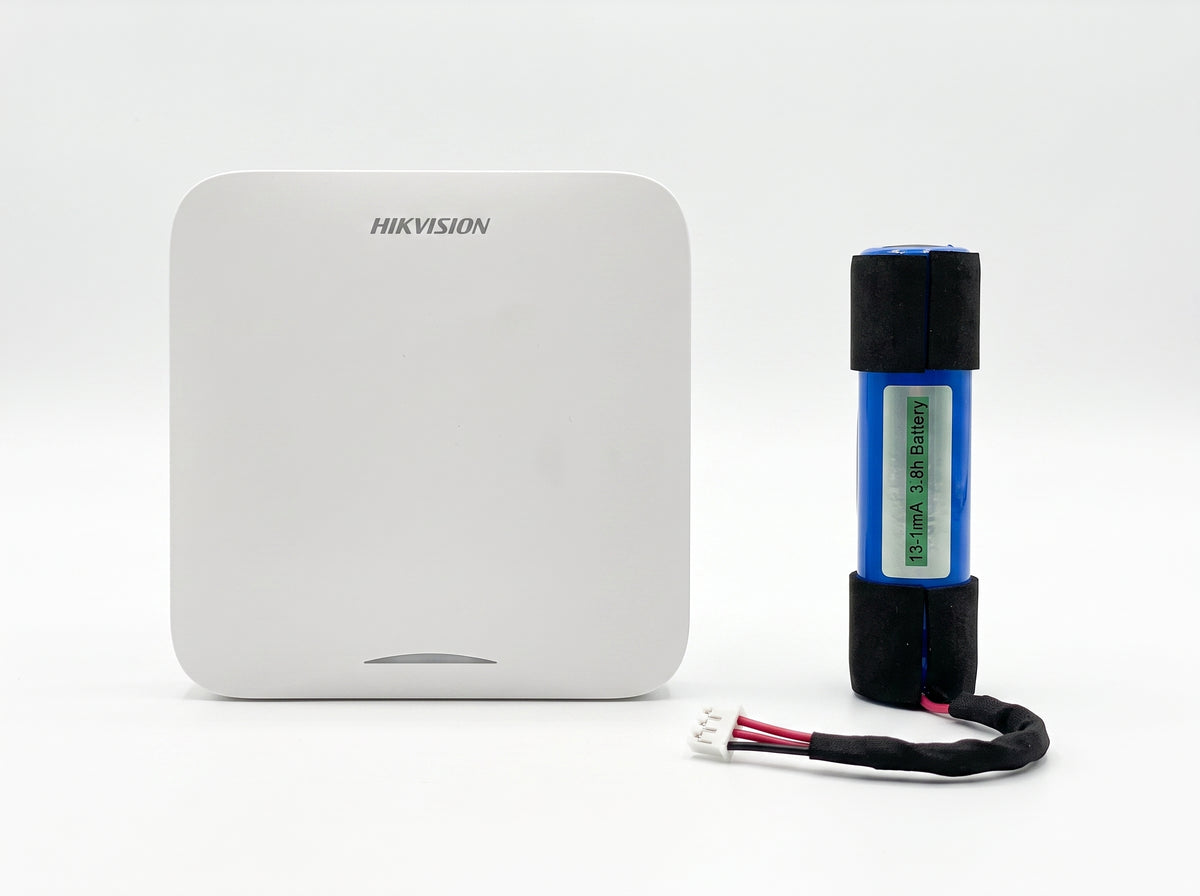 Batería de Litio para Panel de Alarma Hikvision AX HOME / 2750 mAh / 3.7 V / 12 Horas de Autonomía / Cilíndrica 22.5 x 74 mm / 52 g