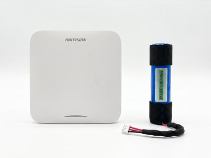 Batería de Litio para Panel de Alarma Hikvision AX HOME / 2750 mAh / 3.7 V / 12 Horas de Autonomía / Cilíndrica 22.5 x 74 mm / 52 g