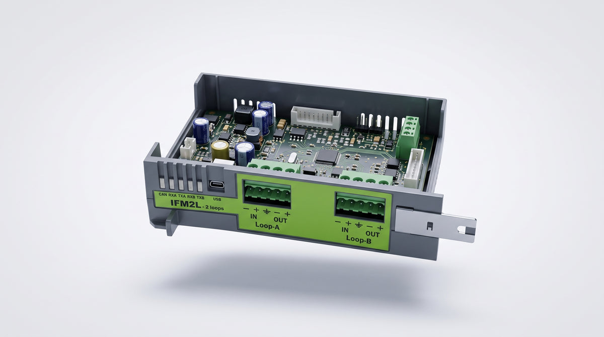 Módulo Expansión 2 Lazos | Control 240 Dispositivos por Lazo | Tecnología Open Loop® | Protocolos Inim-Argus-Apollo