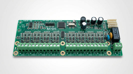 Tarjeta de Expansión 8 Zonas / Autodireccionable / Salida Supervisada / LED de Estado / para Paneles SmartLine / INIM Electronics