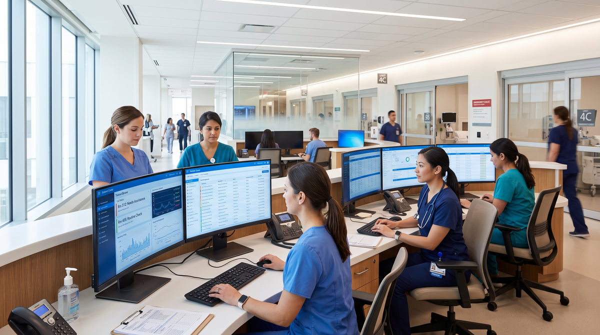 Software de Gestión Hospitalaria Helpnex — Monitoreo Centralizado de Llamadas, Alarmas y Tiempos de Respuesta de Enfermería
